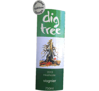 Wine label Dig Tree Viognier